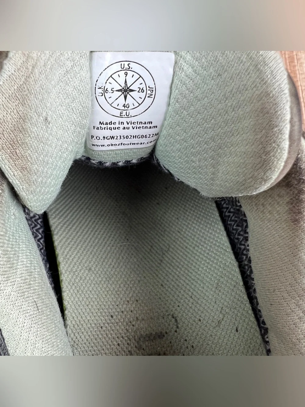 Oboz Footwear this listing